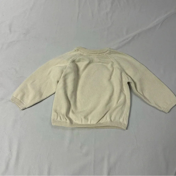 H&M - long sleeve knit sweater with textured bear design. Size 3 months - Picture 4 of 4